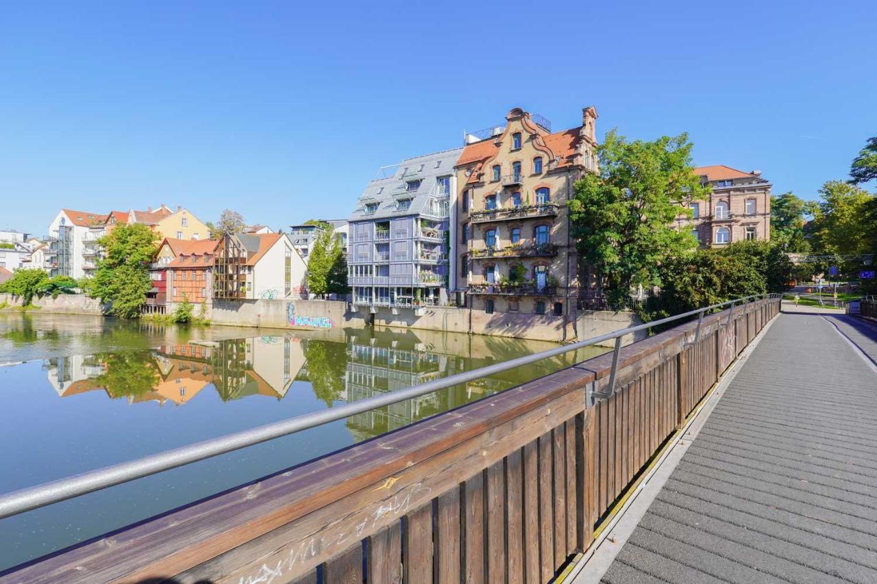 Linde3 - 10 Minuten In Die Altstadt Mit Balkon Und Pegnitzblick Nuremberg Ngoại thất bức ảnh